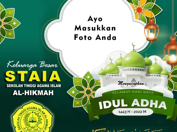 Dalam Hitungan Hari, Keluarga Besar STAI AL-Hikmah Tanjungbalai Ucapkan Selamat Hari Raya Idul Adha Dalam Hitungan Hari, Keluarga Besar STAI AL-Hikmah Tanjungbalai Ucapkan Selamat Hari Raya Idul Adha